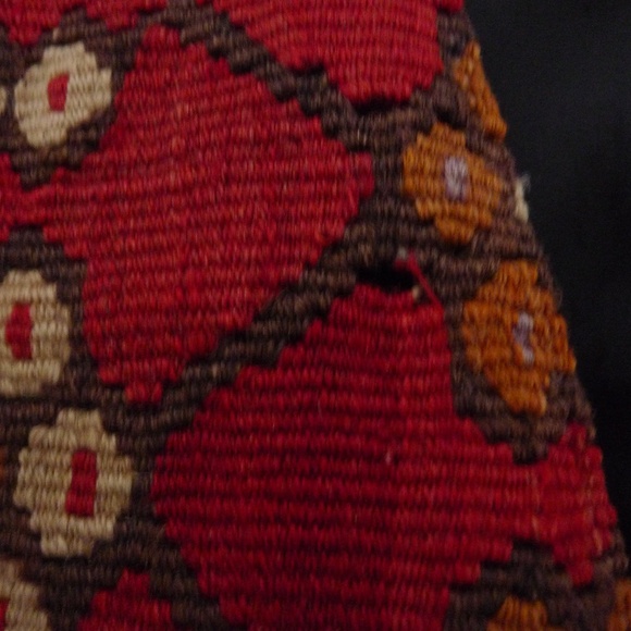 Vintage Matt Camron Wool Kilim Carpet Vest Turkey - Picture 6 of 7